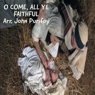 O Come, All Ye Faithful piano sheet music cover Thumbnail